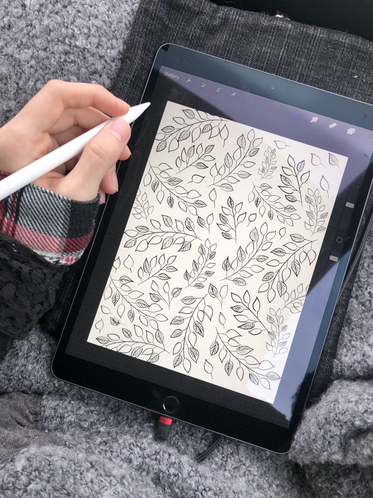 Digital Drawing with Procreate Procreate Pattern Floral Illustration