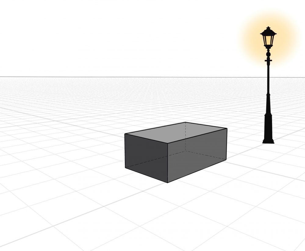 highlights shadows and cast shadows in drawings