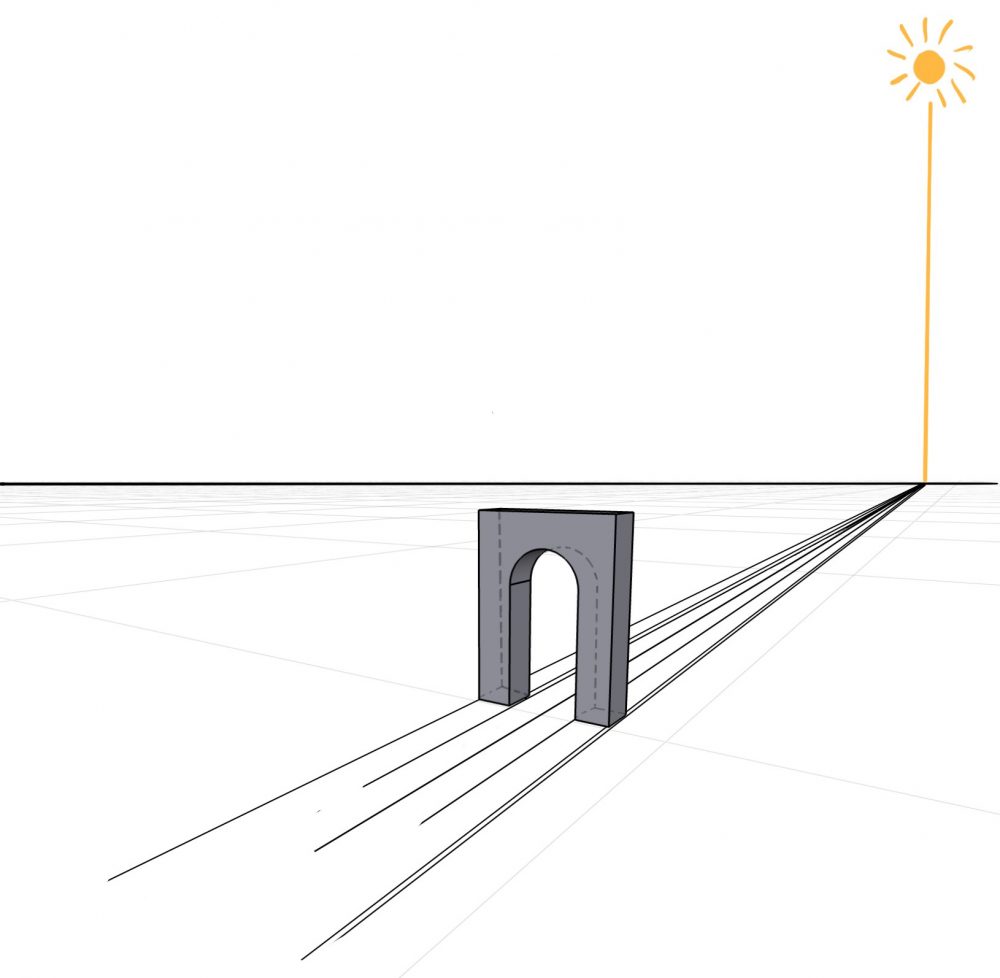 highlights shadows and cast shadows in drawings