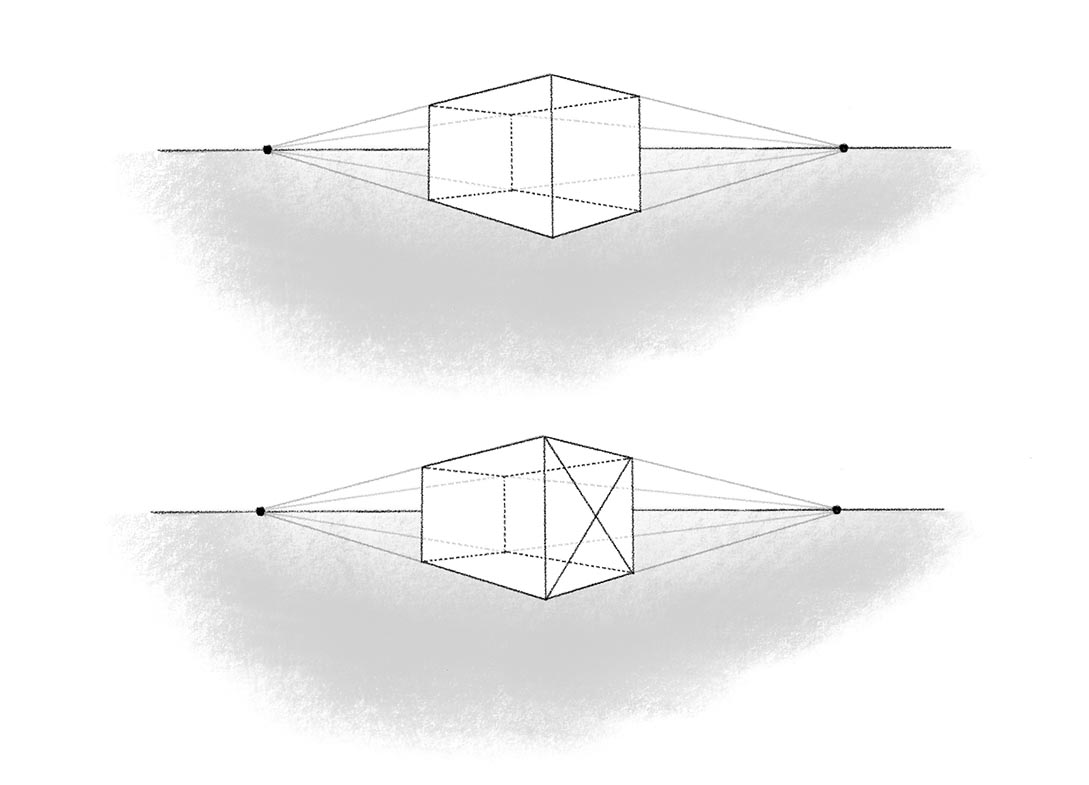 Two Point Perspective Drawing - Art and Architecture