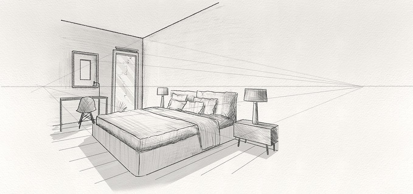 8 Step By Step Examples Of Two Point Perspective Drawing