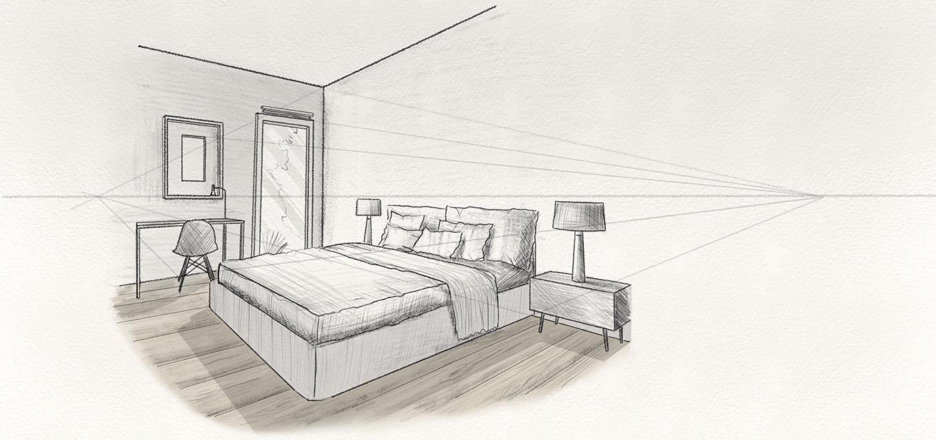 8 Step By Step Examples Of Two Point Perspective Drawing