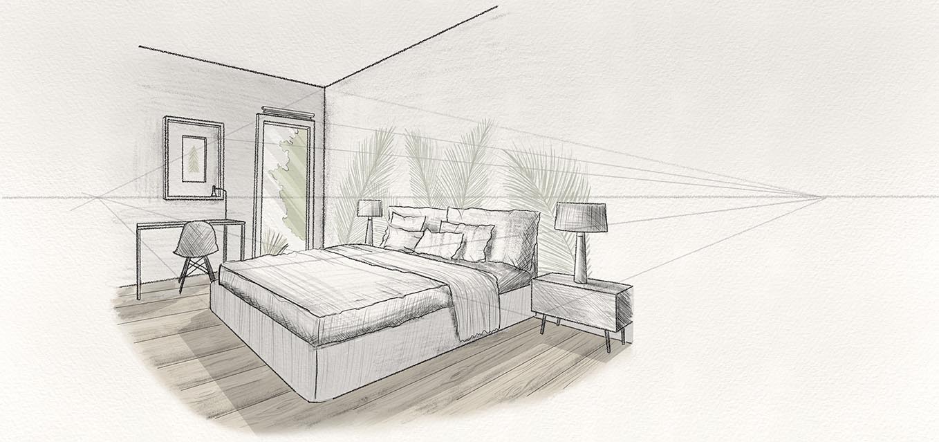 8 Step By Step Examples Of Two Point Perspective Drawing