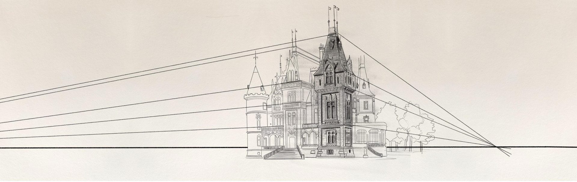 8 Step By Step Examples Of Two Point Perspective Drawing