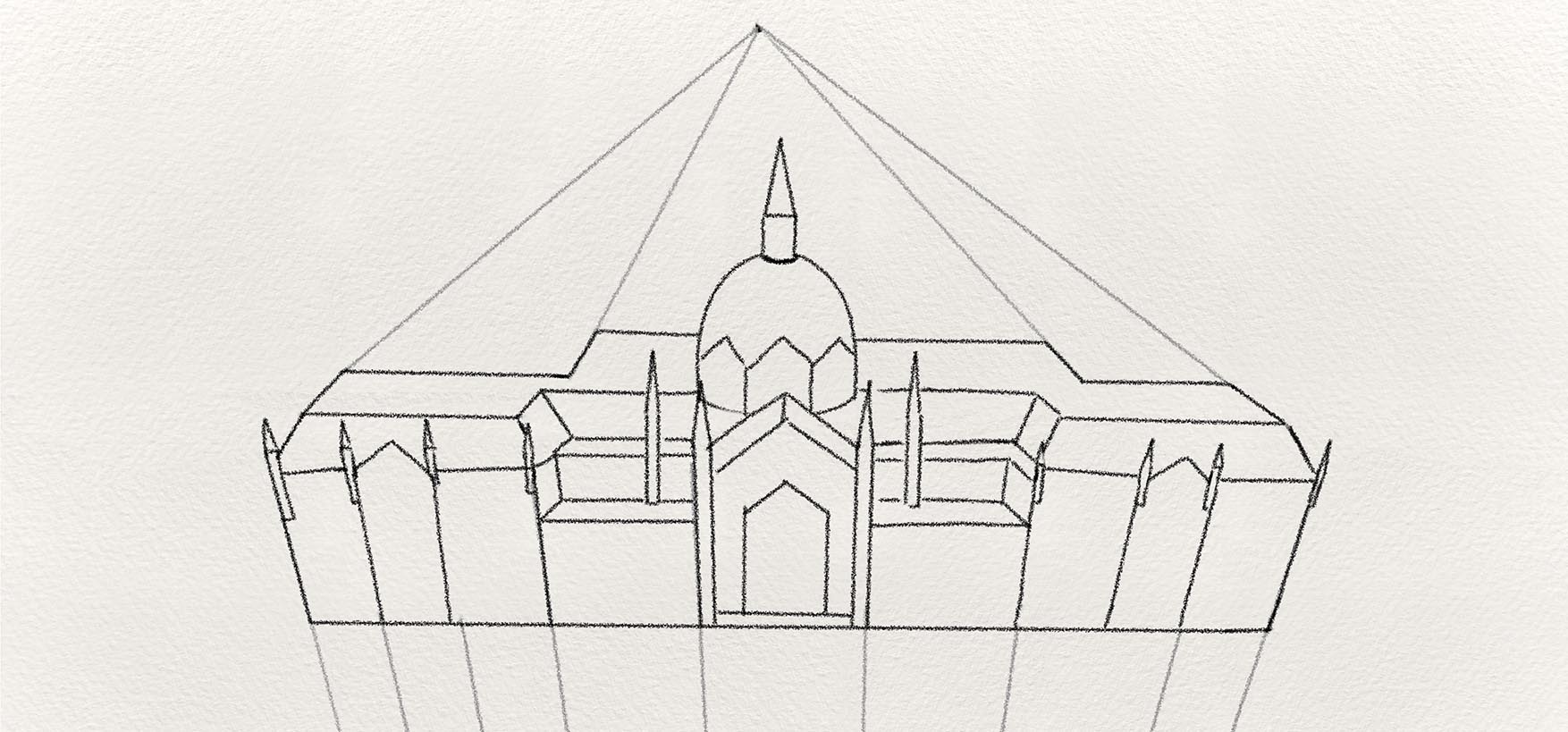 8 Step By Step Examples Of Two Point Perspective Drawing