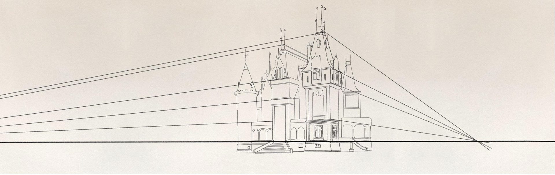 8 Step By Step Examples Of Two Point Perspective Drawing