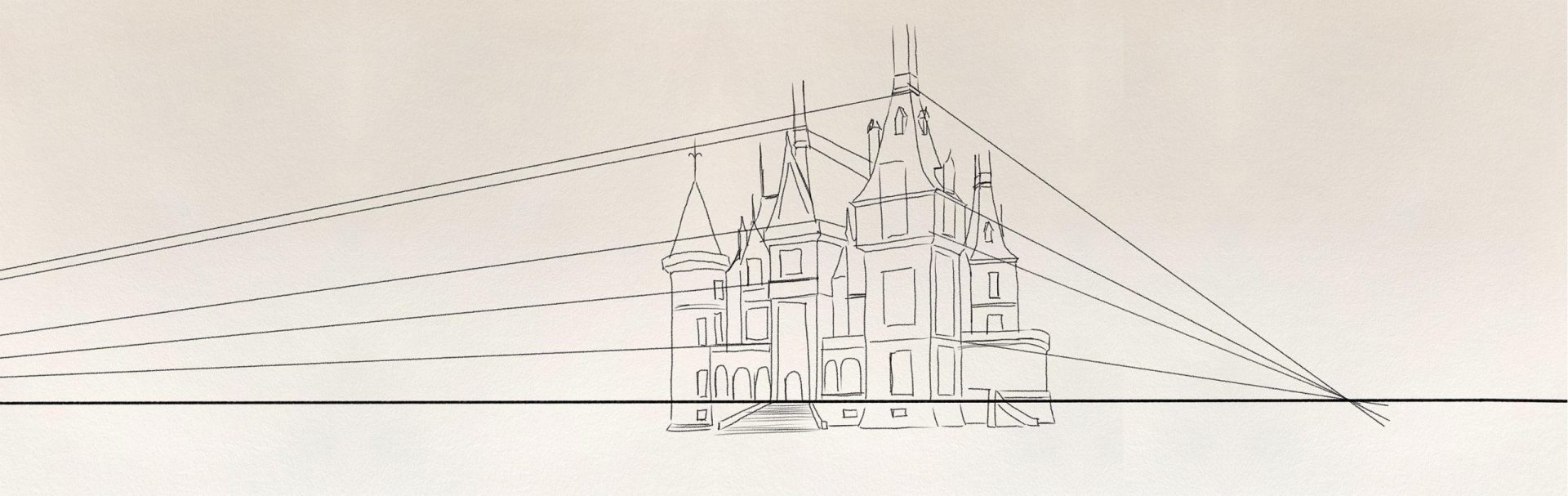 8 Step By Step Examples Of Two Point Perspective Drawing